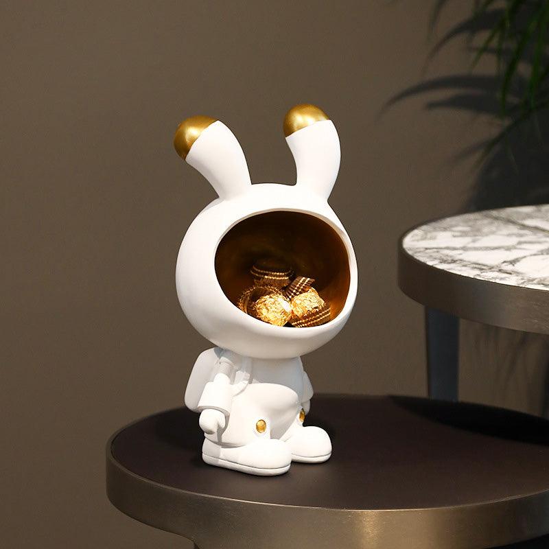 Astronaut Space Rabbit Decor.