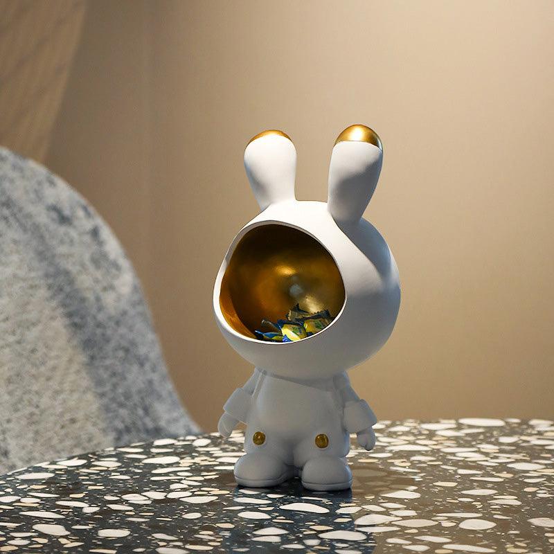 Astronaut Space Rabbit Decor.