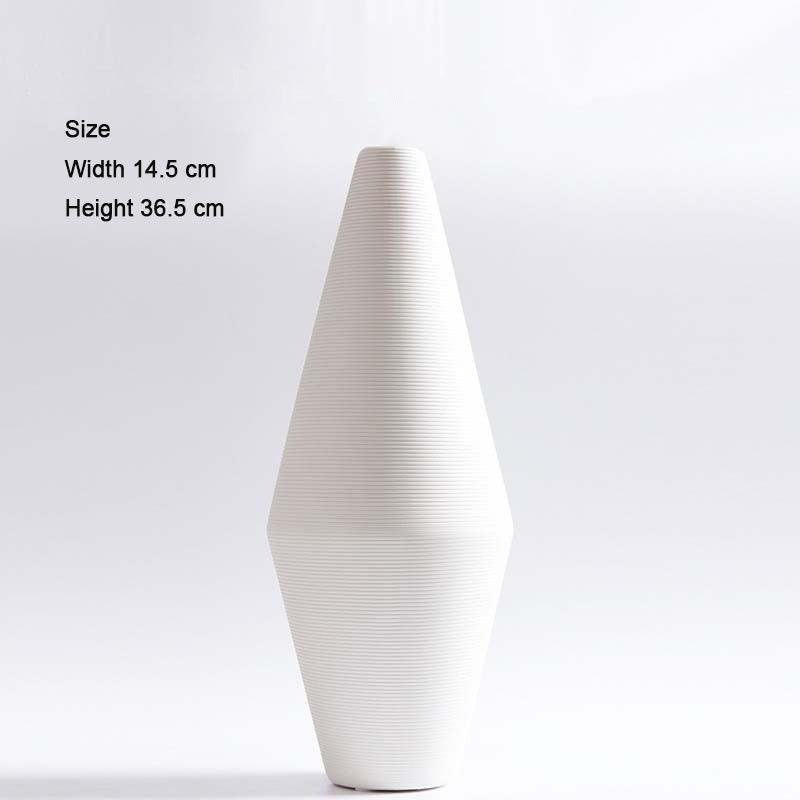 Nordic Ceramic Vase Home Decor, Home Decor Vase, Creative Ceramic Vase, In White