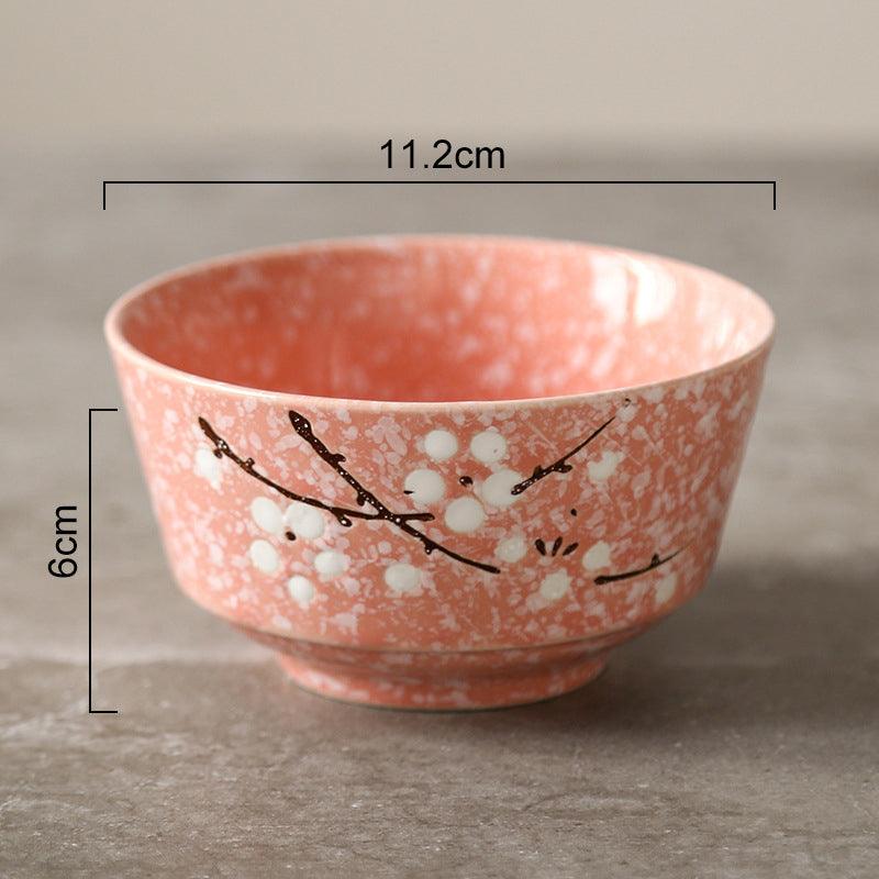 4.5 Inch Japanese Cherry Blossom Rice Bowl