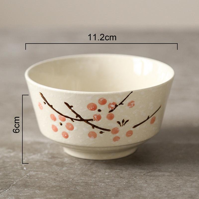 4.5 Inch Japanese Cherry Blossom Rice Bowl