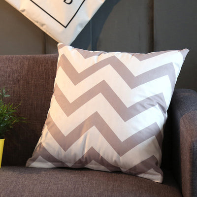 Geometric abstract decorative throw pillow cushion covers