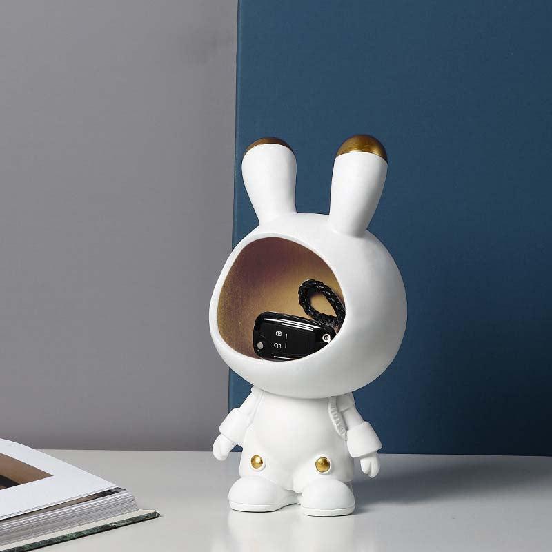 Astronaut Space Rabbit Decor.