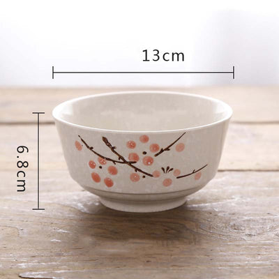 5 Inch Japanese Cherry Blossom Rice Bowl