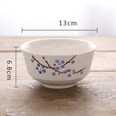 5 Inch Japanese Cherry Blossom Rice Bowl