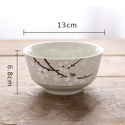 5 Inch Japanese Cherry Blossom Rice Bowl