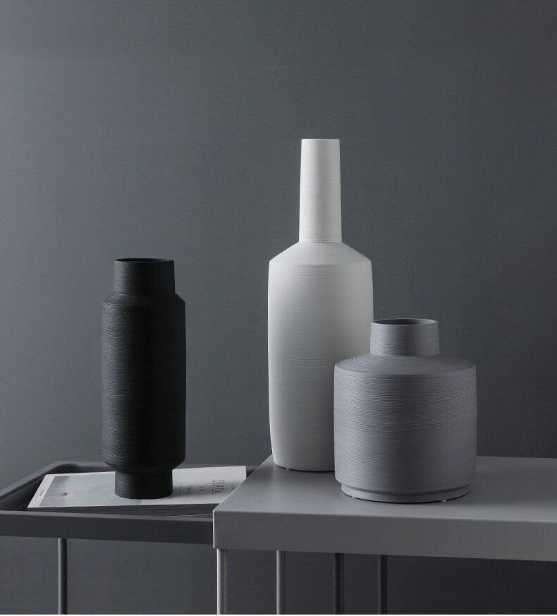 Modern Art deco,minimalistic home décor, nordic ceramic vase