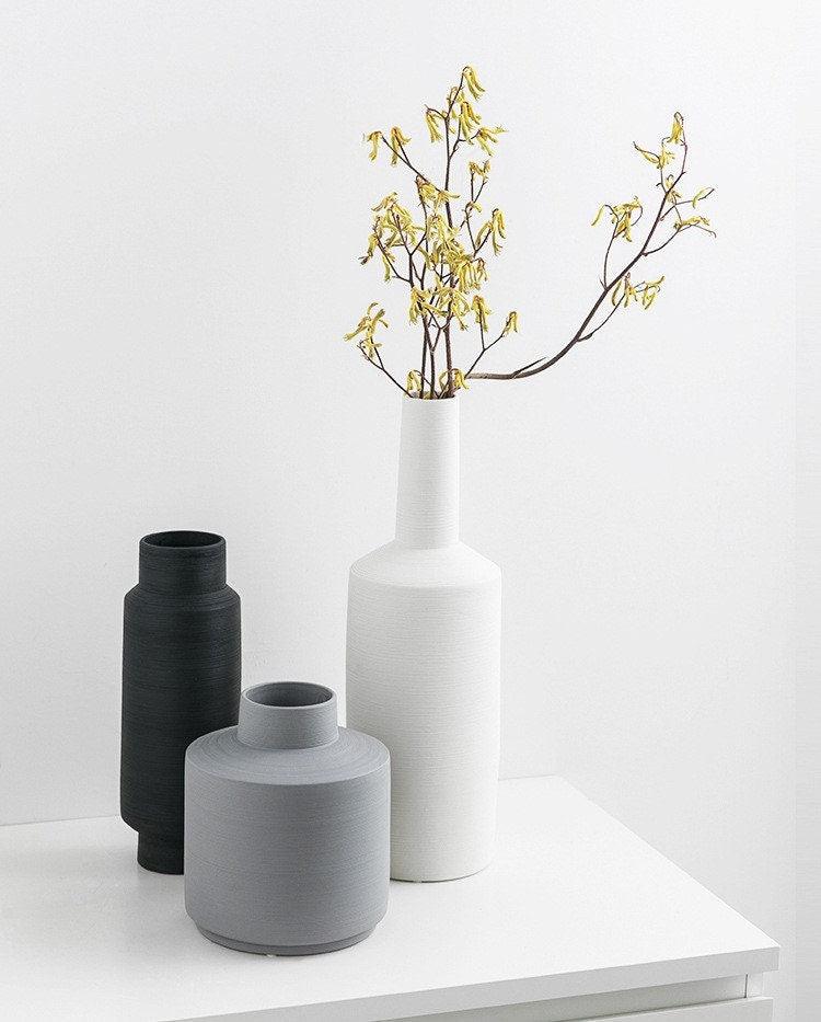 Modern Art deco,minimalistic home décor, nordic ceramic vase