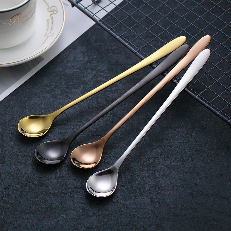 Multicoloured Long Handle Teaspoon