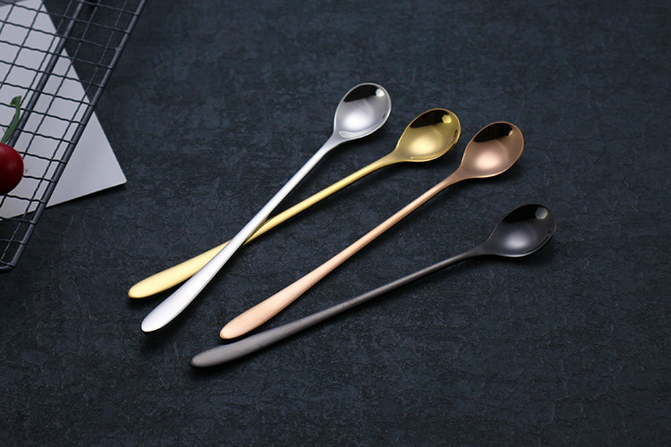 Multicoloured Long Handle Teaspoon