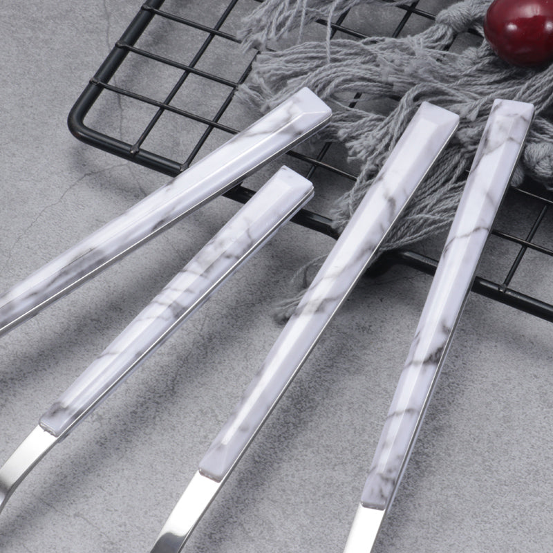 5 Piece Marble Cutlery Set